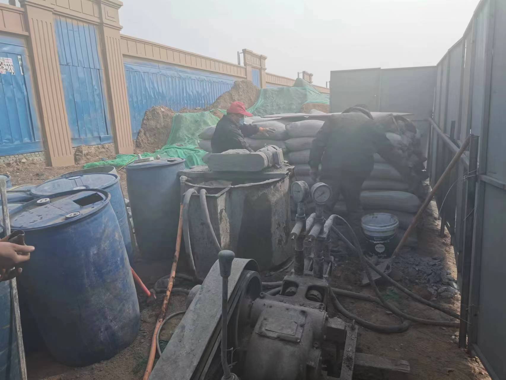 东乌珠穆沁地基沉降注浆加固
