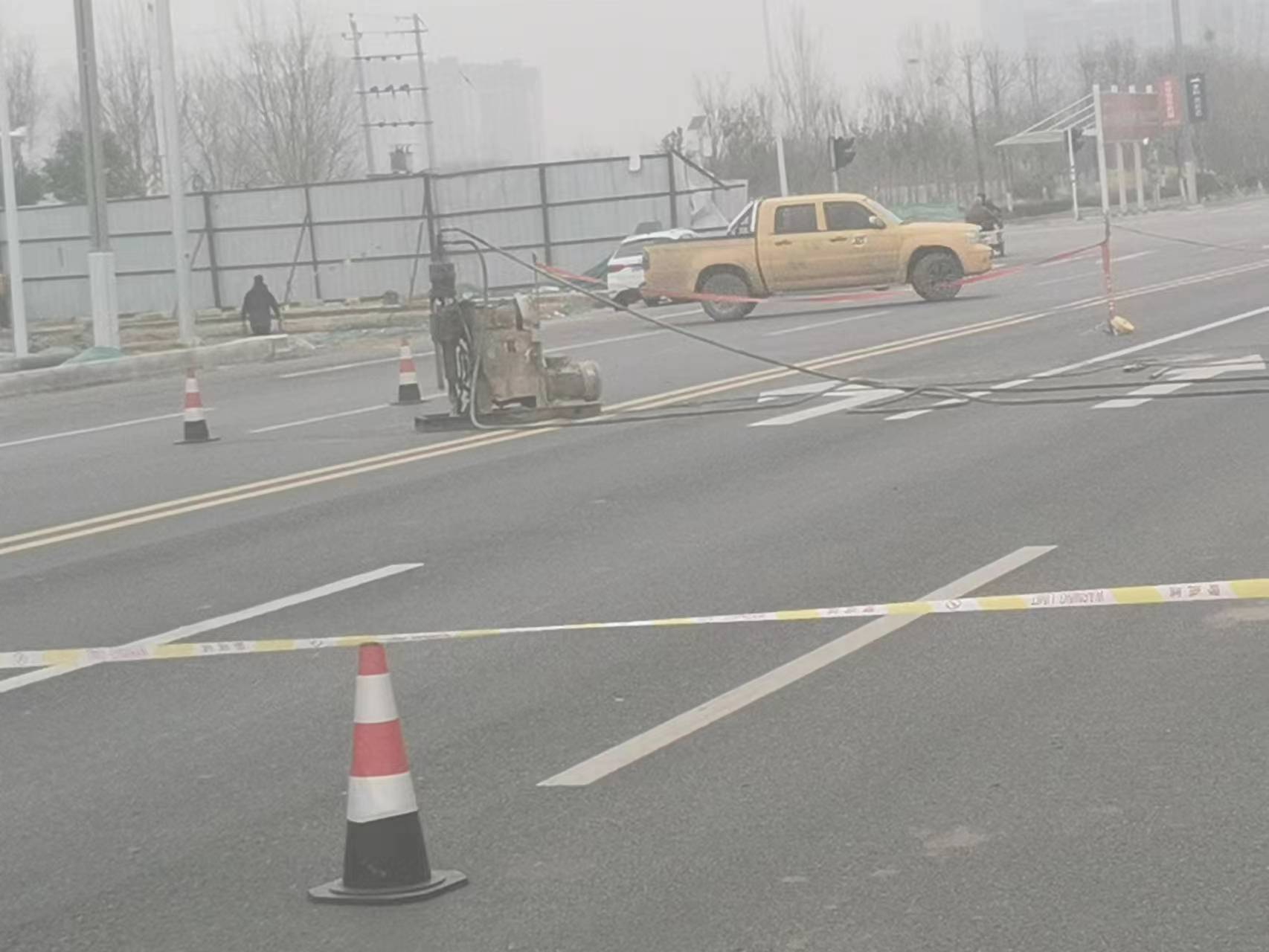 东乌珠穆沁公路路基沉陷注浆